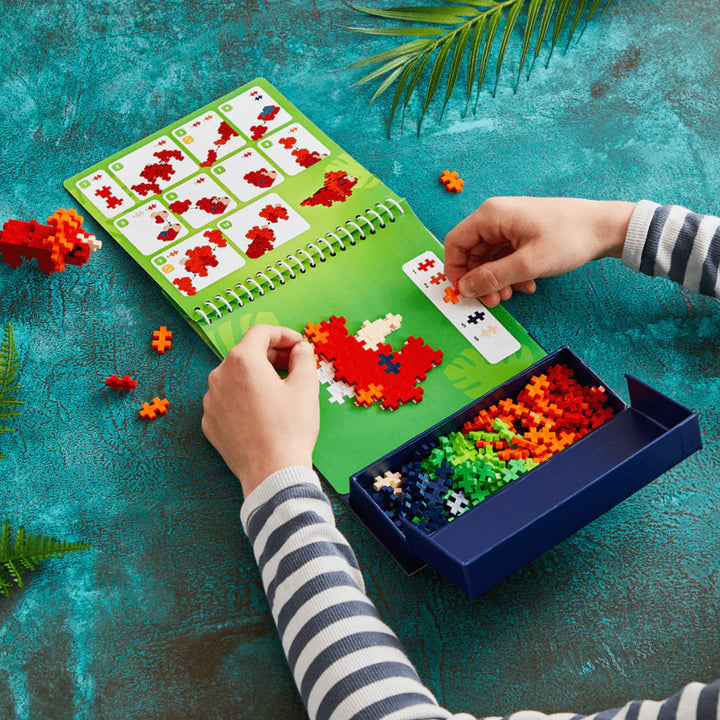 Plus-Plus - Puzzle By Number - Dinosaurs Activity Pad