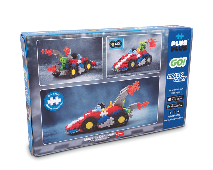 Plus-Plus - Go! Crazy Cart 240pc Set