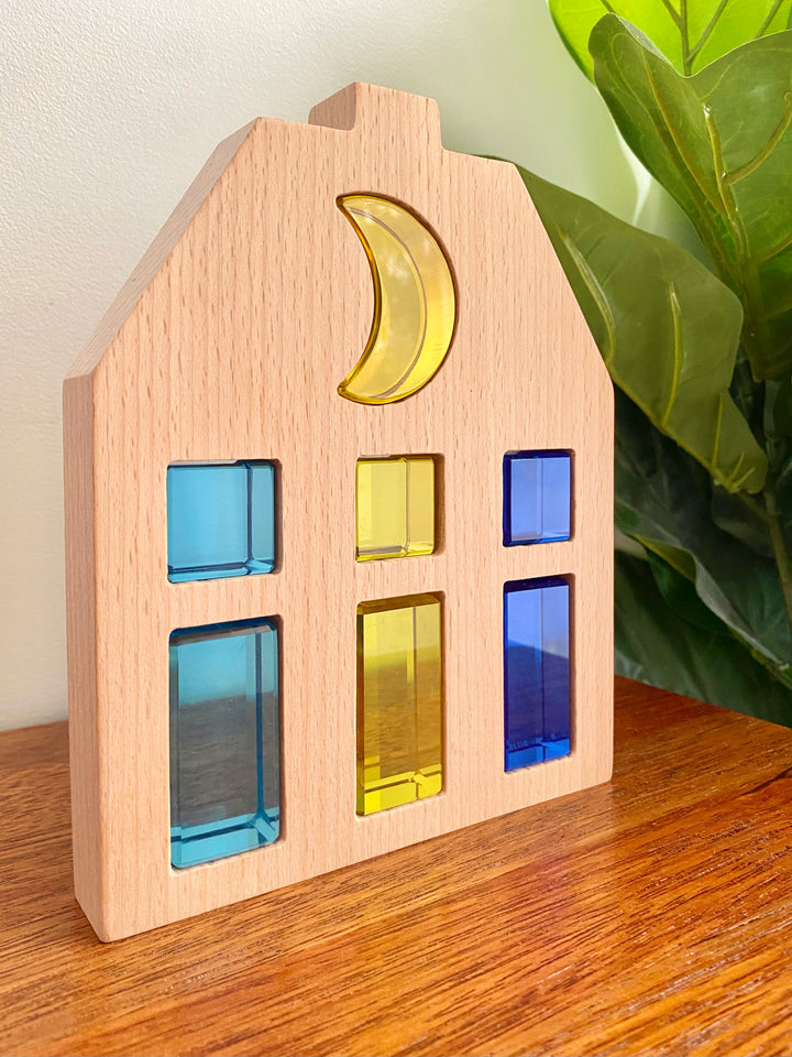 Home Sweet Home - Complete Set of 3 - Houses & Lucite Shapes