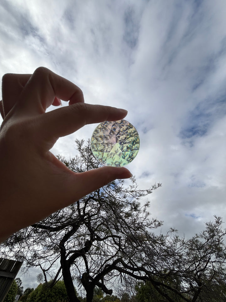 Jumbo Aurora Borealis Gems - Clear Window (6pk)
