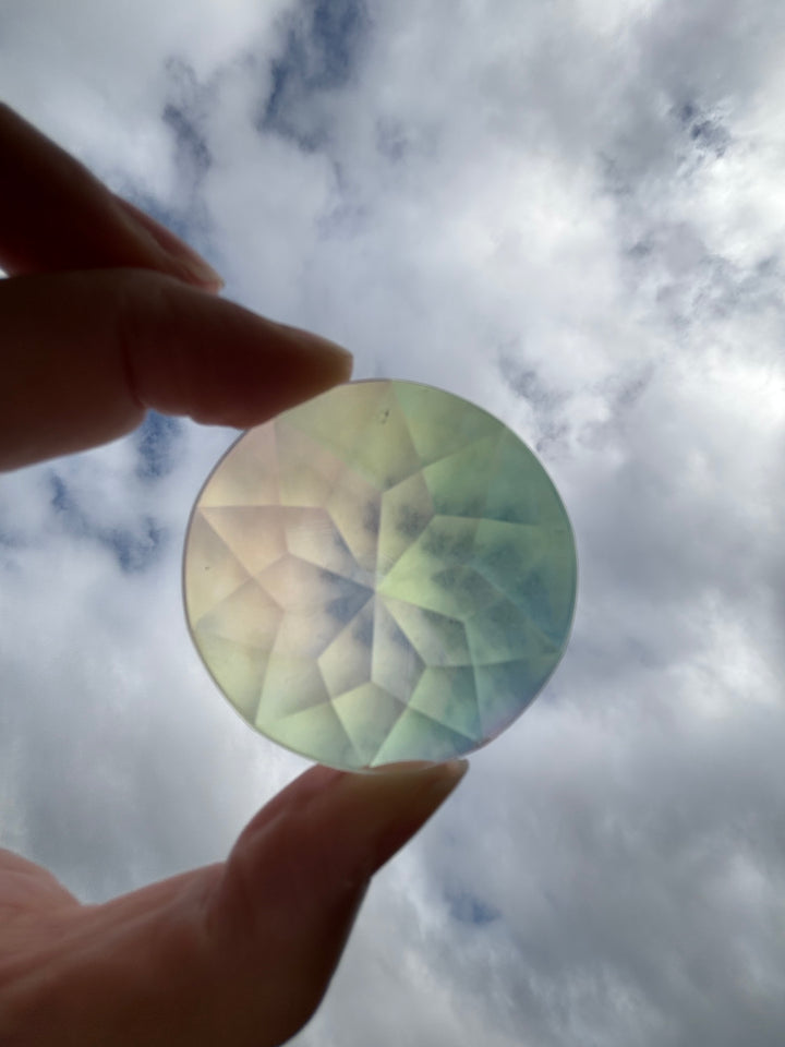 Jumbo Aurora Borealis Gems - Clear Window (6pk)