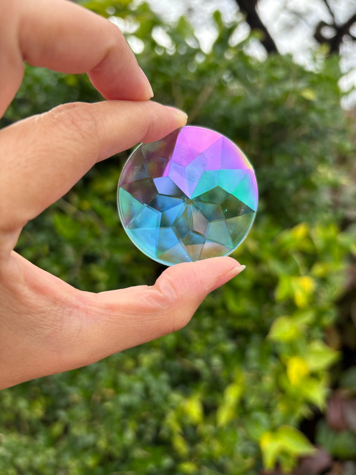 Jumbo Aurora Borealis Gems - Clear Window (6pk)