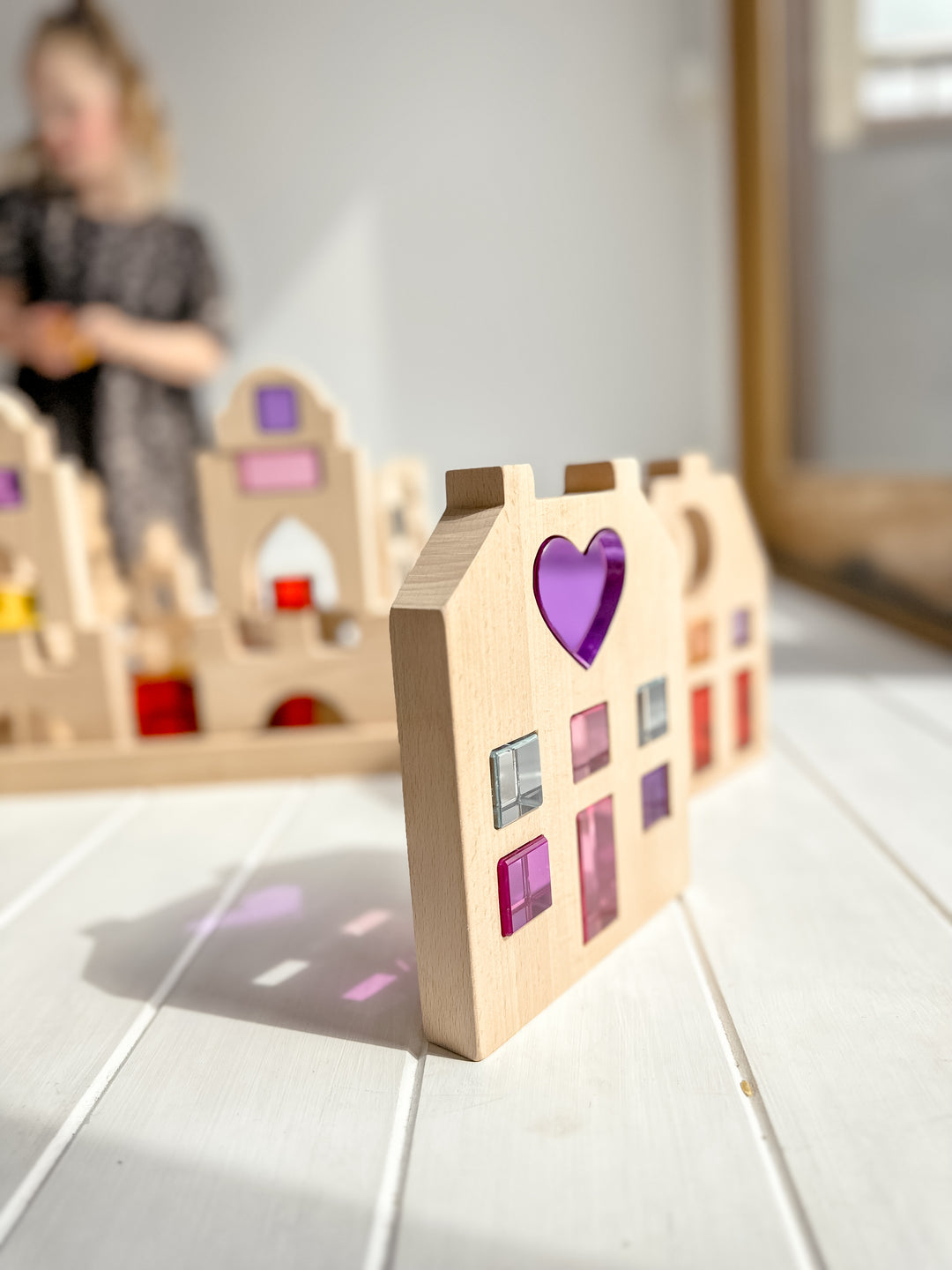 Home Sweet Home - Heart Lucite House (9pc Set)