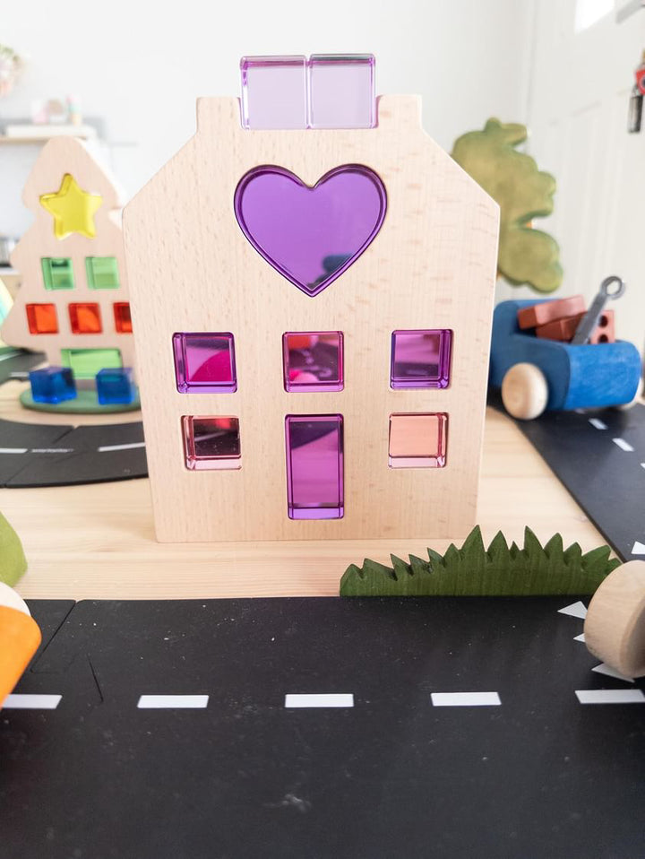 Home Sweet Home - Complete Set of 3 - Houses & Lucite Shapes