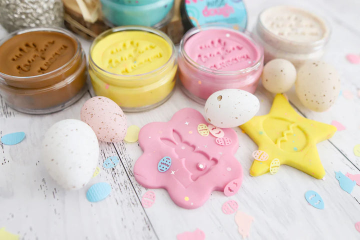 Glitter Scented Playdough - Princess Pink Playdough (280g Jar)