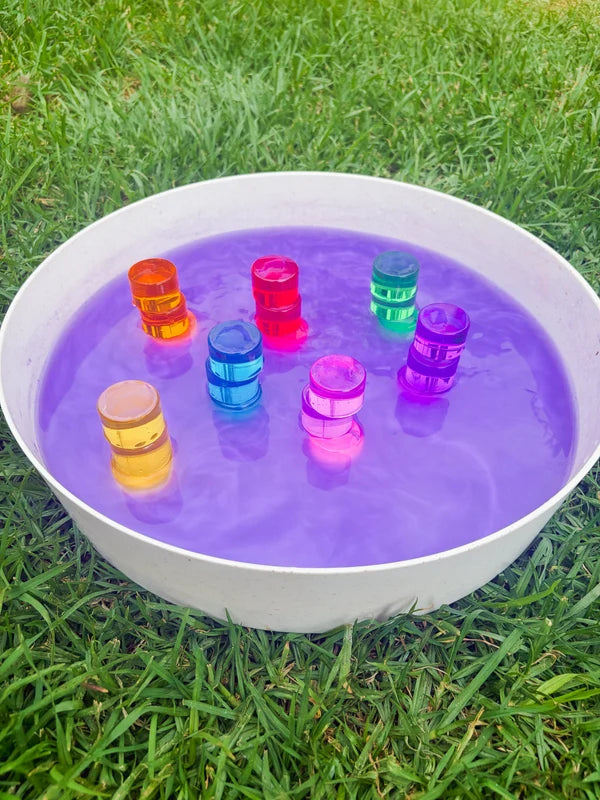 Kingdom Coins - Circular Lucite Blocks