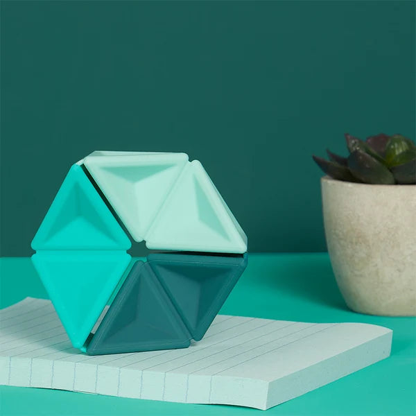 Speks - Pivot - Silicone Flexagon Fidget (Individual)