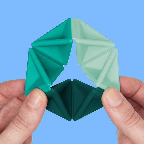 Speks - Pivot - Silicone Flexagon Fidget (Individual)