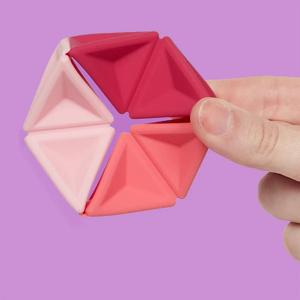 Speks - Pivot - Silicone Flexagon Fidget (Individual)