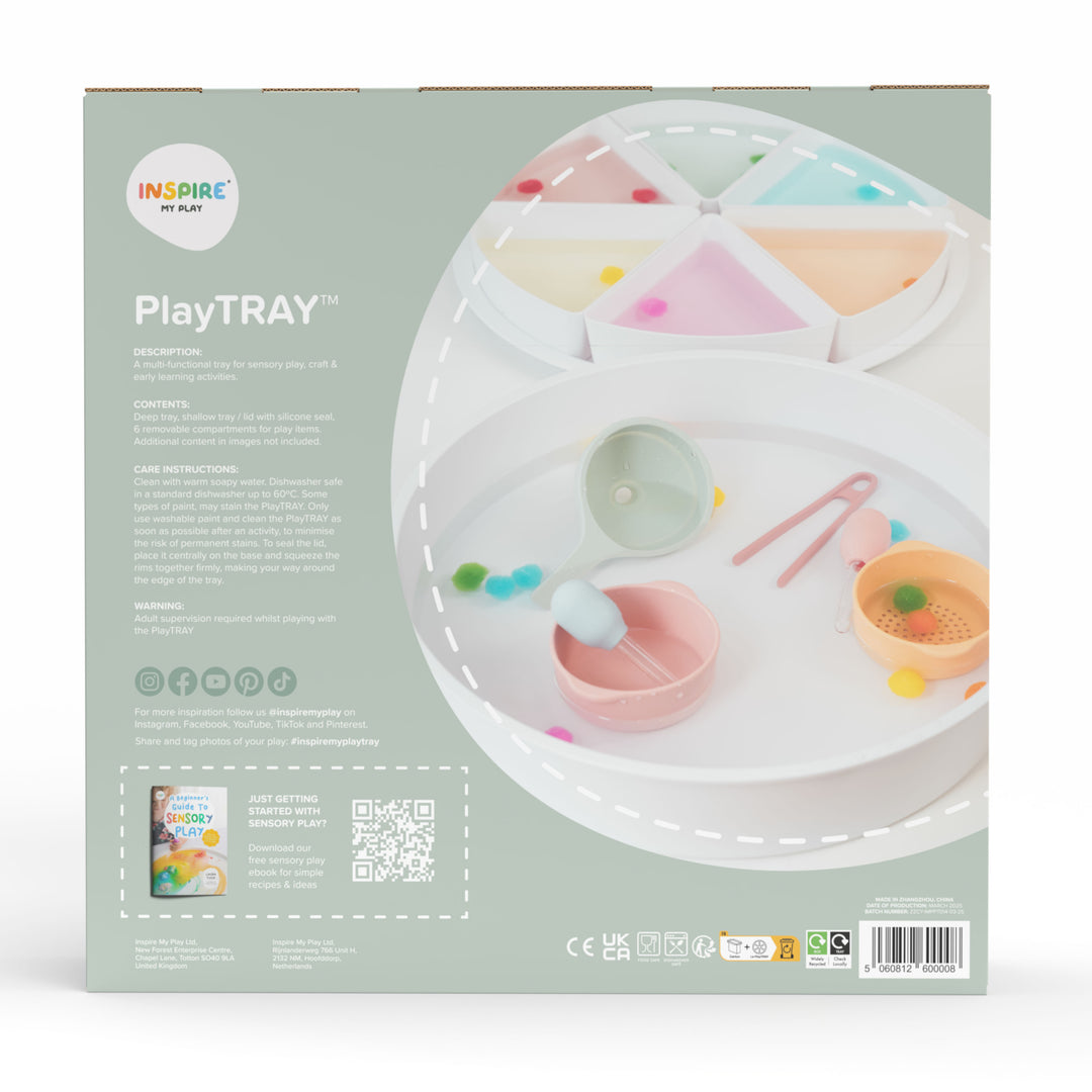 The PlayTRAY™ with Lid & Removable Compartments