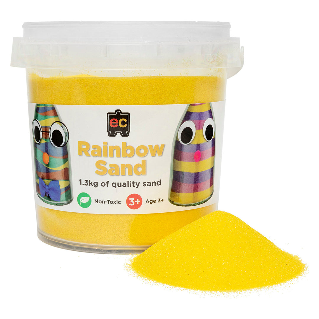 EC - Rainbow Sand - Yellow (1.3kg Tub)
