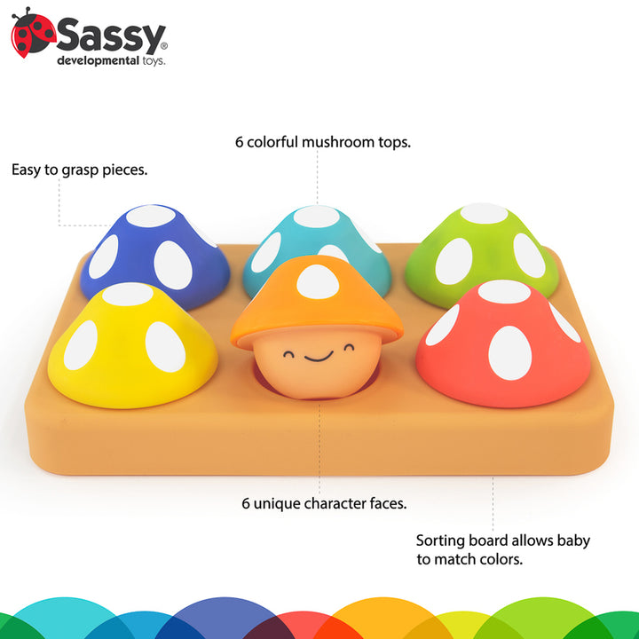 Sassy Baby - Mischievous Matching Mushrooms