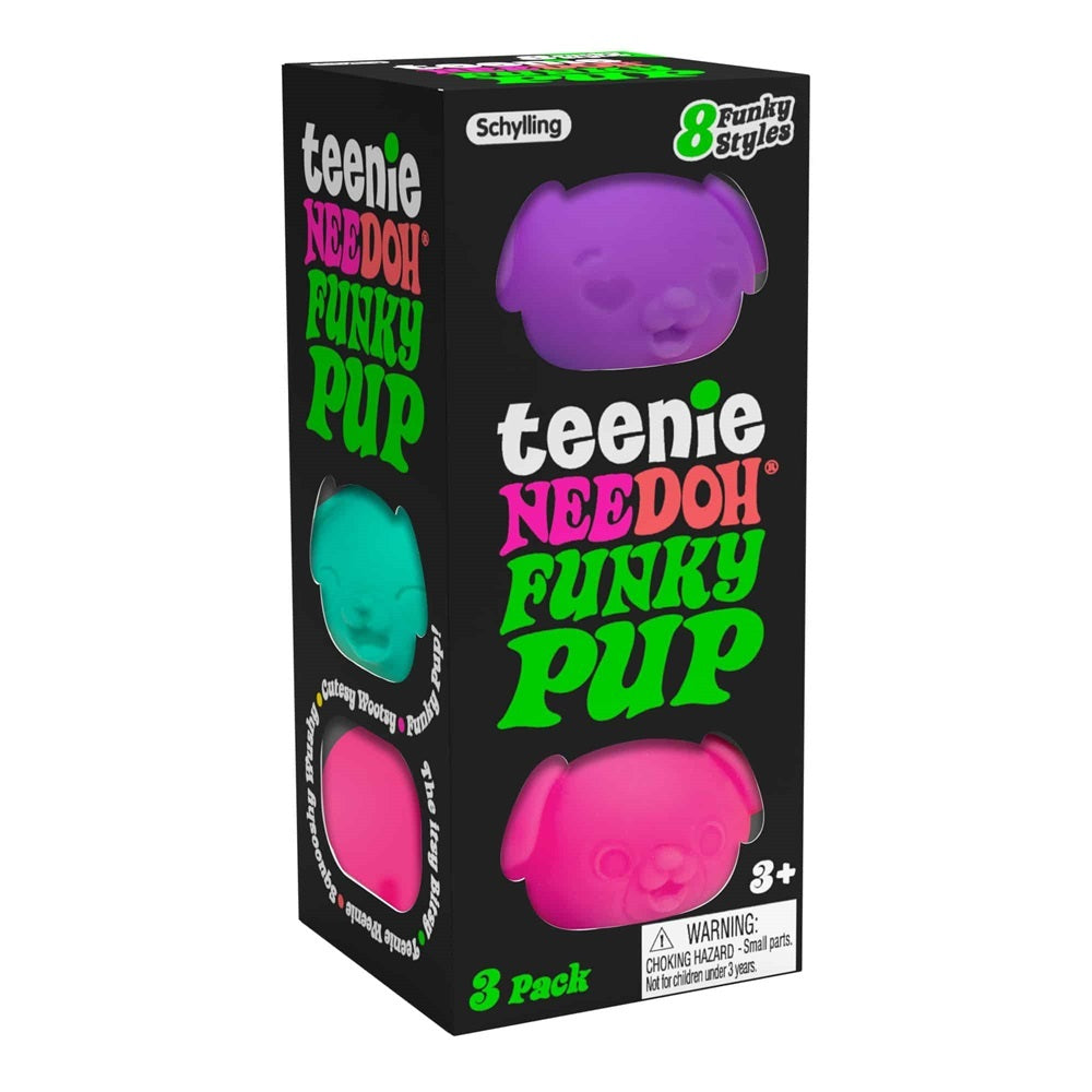 NeeDoh - Teenie Funky Pups (Pack of 3)