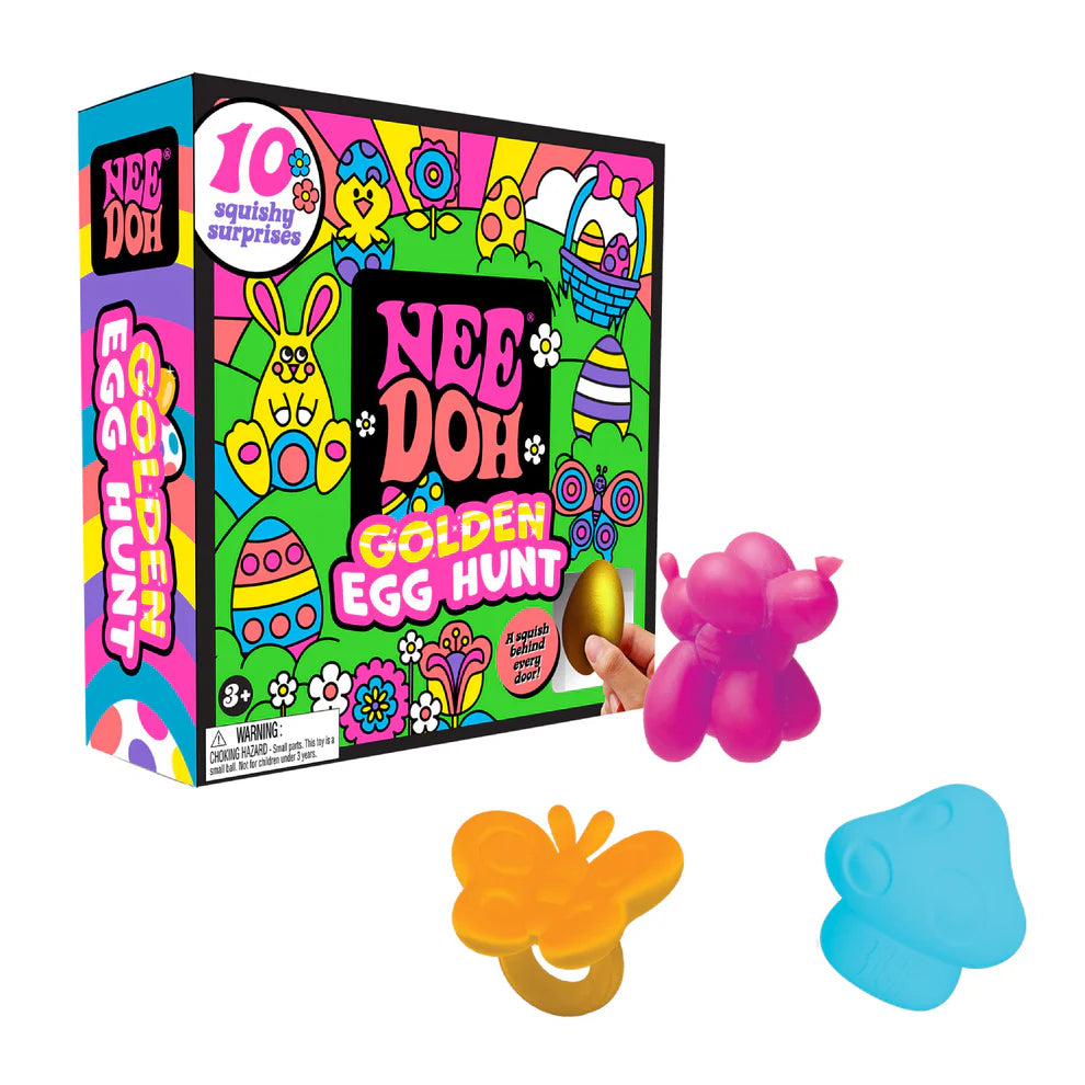 NeeDoh - Golden Egg Hunt - 10 Window Surprises (Easter)
