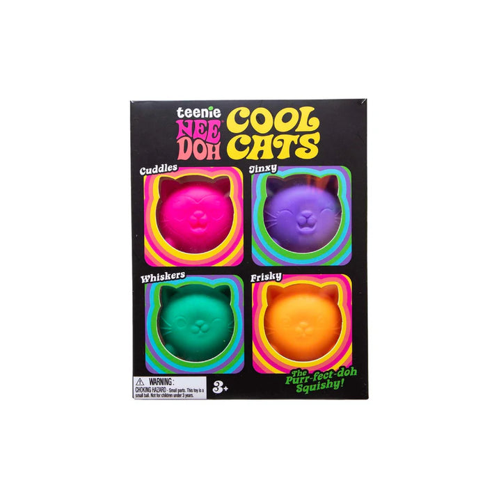 NeeDoh - Cool Cats Teenie - Box Set (4pk)