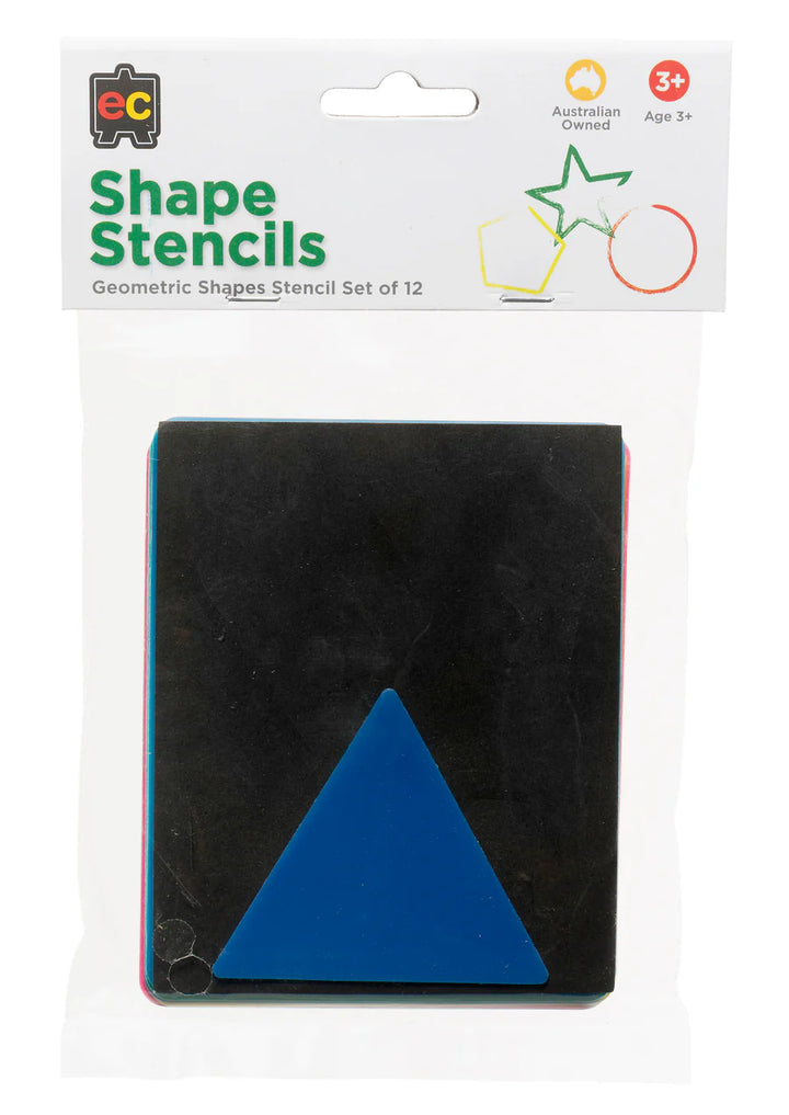 EC - Geometry Stencils (12pk)
