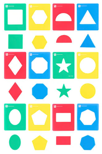 EC - Geometry Stencils (12pk)