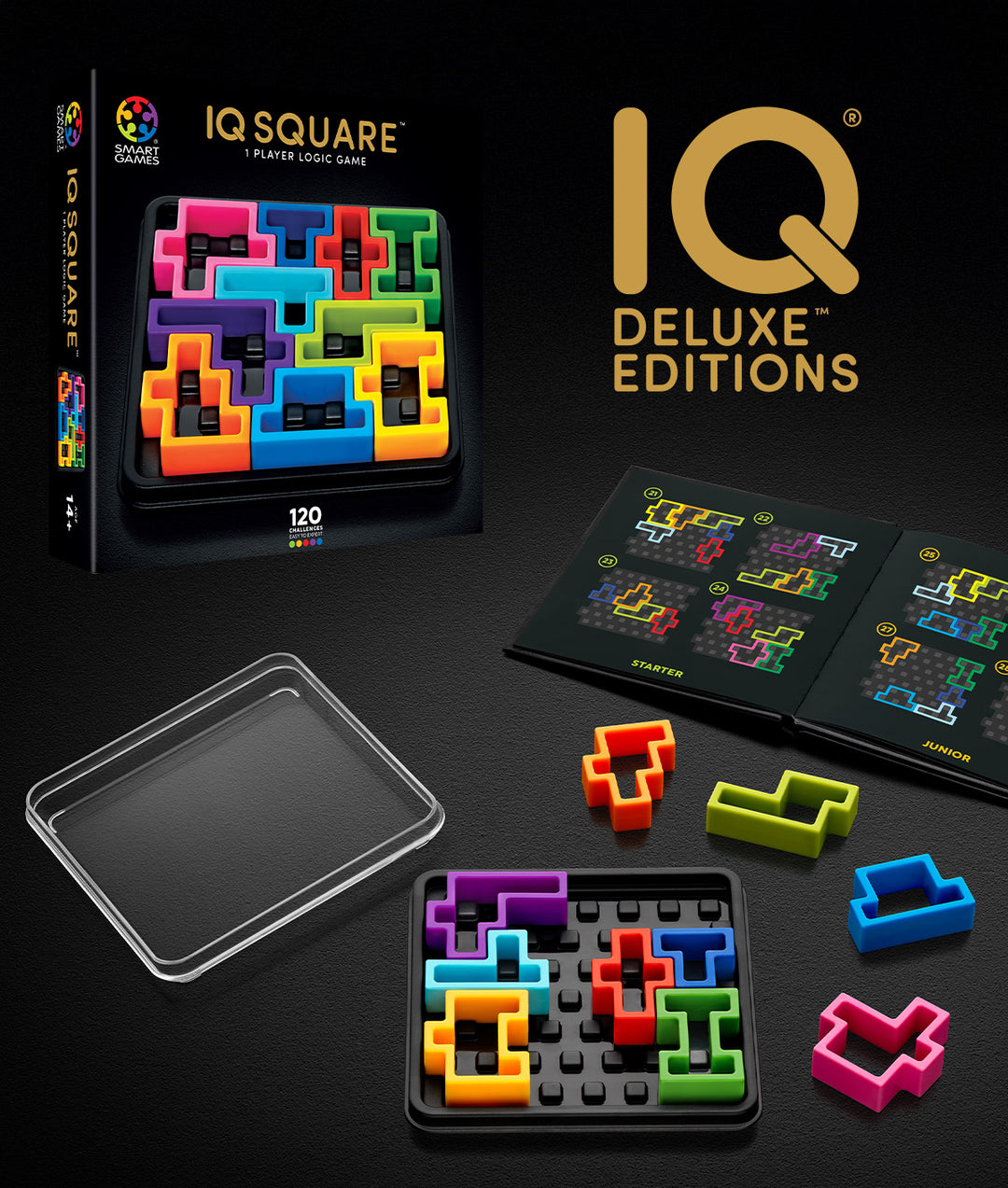 Smart Games - IQ Deluxe Edition - Square
