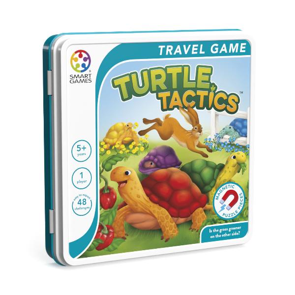 Smart Games - Magnetic Travel Game - Turtle Tactics (Tin Case)