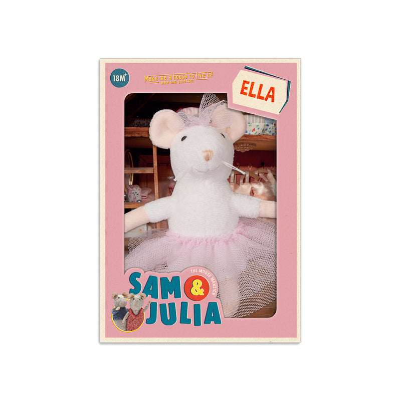 Sam & Julia - Miniature Plush - Ella Ballerina