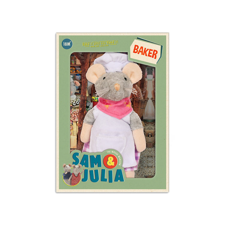 Sam & Julia - Miniature Plush - Baker