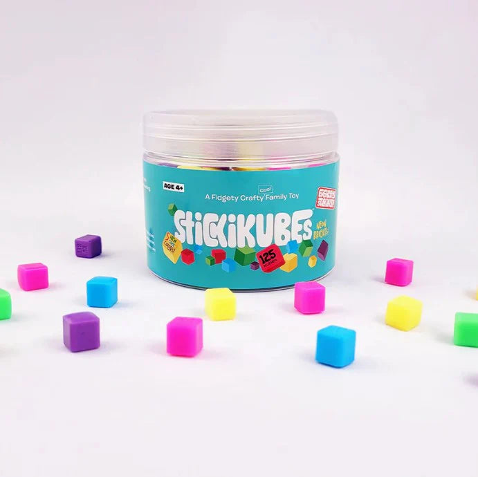 StickiKubes - Neon Brights Tub (125pc)