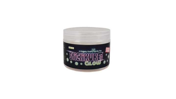 StickiKubes - Glow In The Dark Tub (125pc)