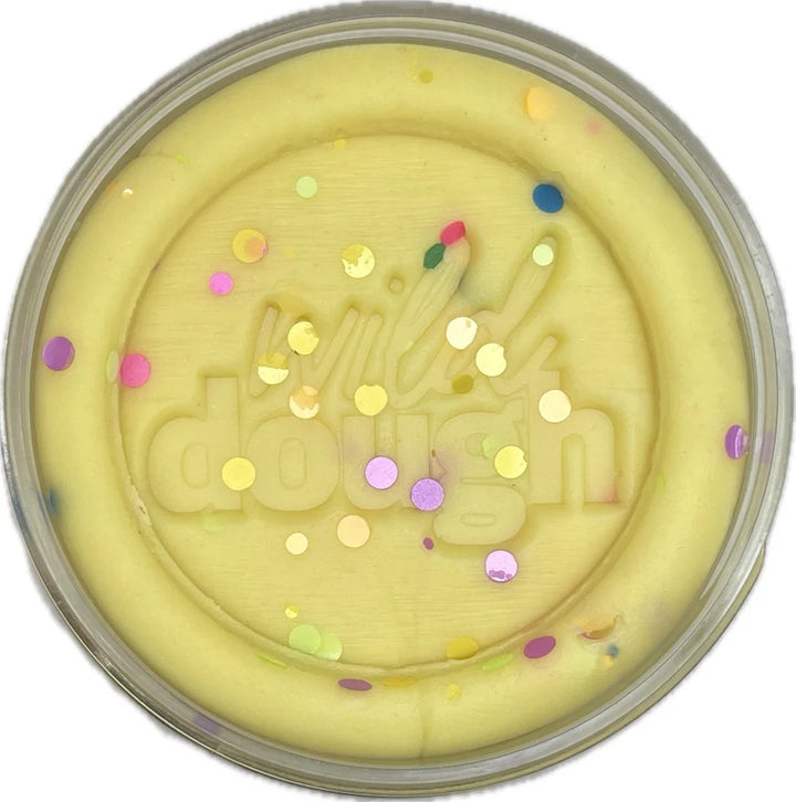 Glitter Scented Playdough - Sunshine Yellow (280g Jar)