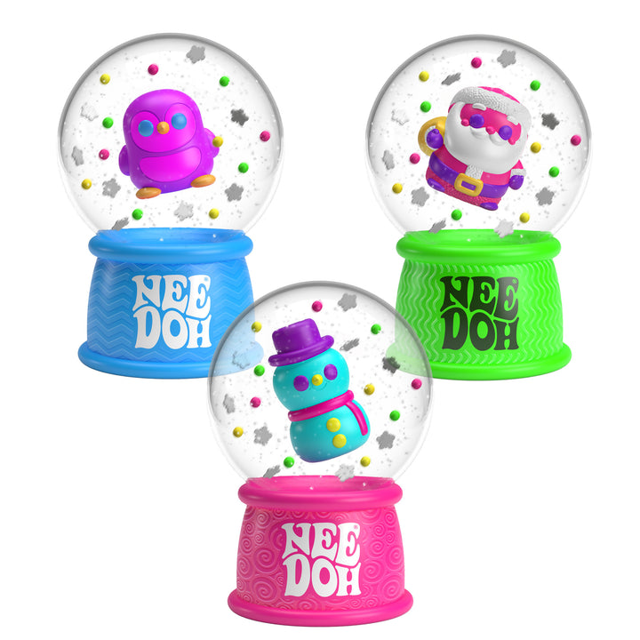 Schylling - NeeDoh - Squish N Snow Globe (Individual)