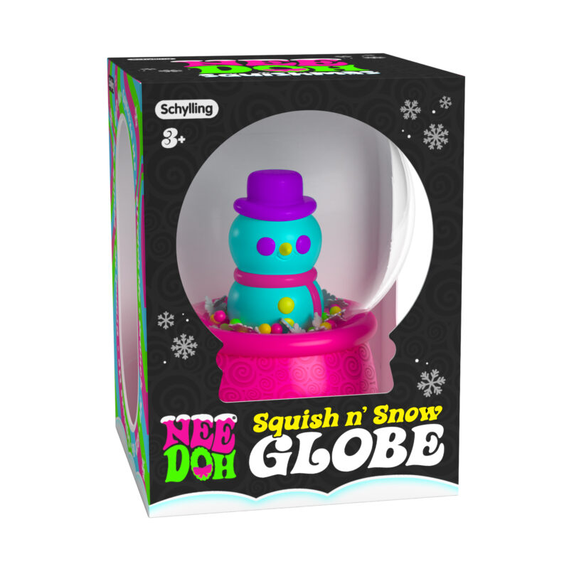 Schylling - NeeDoh - Squish N Snow Globe (Individual)