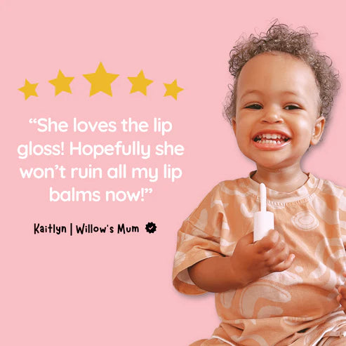 No Nasties - Kids Natural Lip Gloss - Strawberry Cupcake