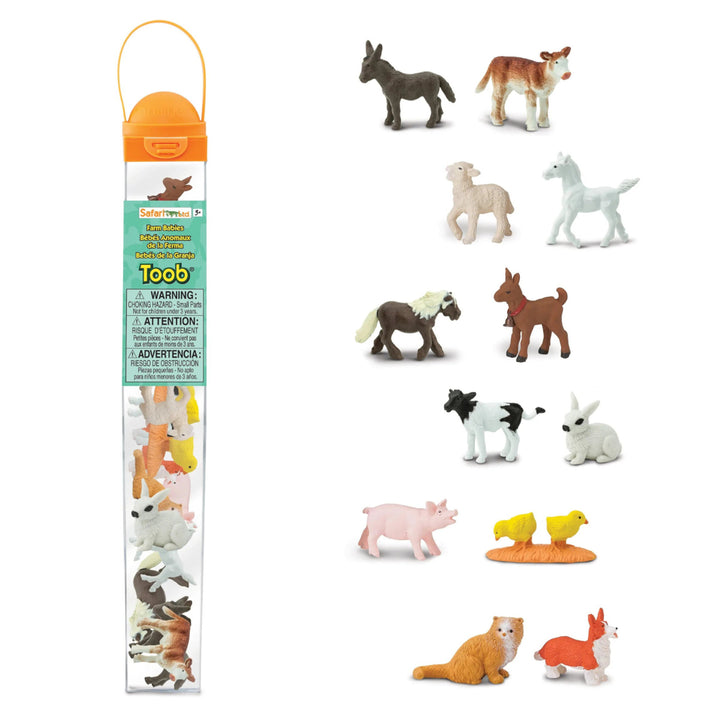 Safari - Farm Babies Toob