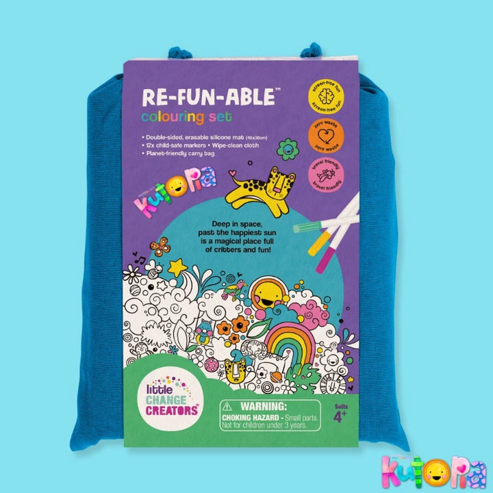 Little Change Creators - Reusable Silicone Colouring Doodle Pack