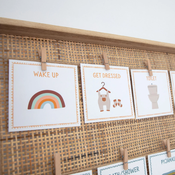 The Creative Sprout - 72 Daily Routine Cards for Kids