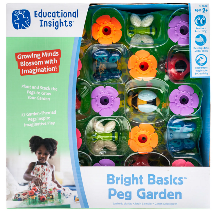 Educational Insights - Bright Basics Peg Garden