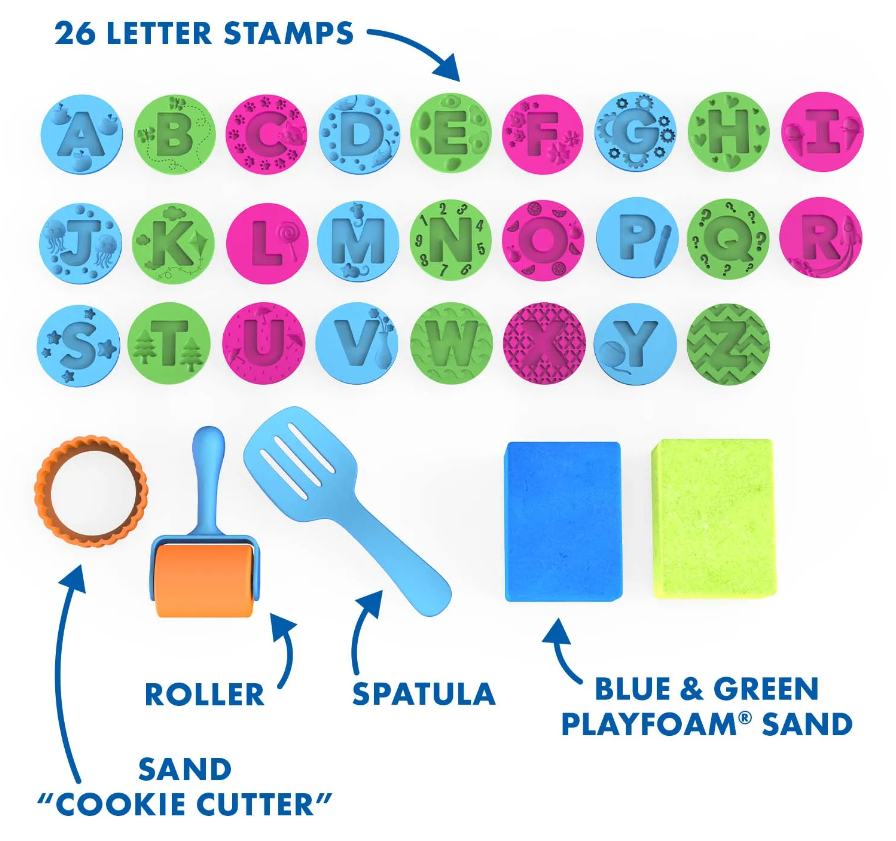 Playfoam - Sand ABC Cookies Set