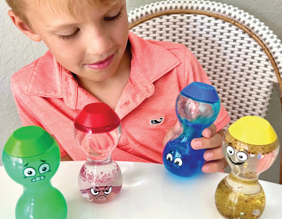 Express Your Feelings Sensory Bottles - Happy, Angry, Scared & Sad