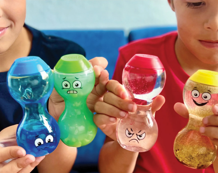 Express Your Feelings Sensory Bottles - Happy, Angry, Scared & Sad