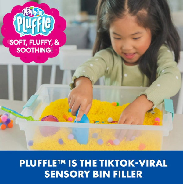 Playfoam - Pluffle™ - Sensory Fluffy Stuff Tube (Pack of 4)