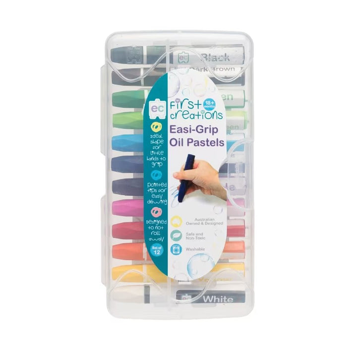 First Creations - Easi-Grip Oil Pastels (12pk)