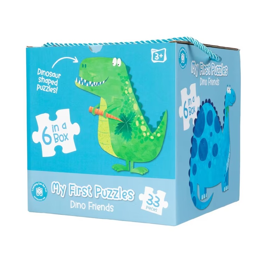 My First Puzzles - Dino Friends (6 in a Box)