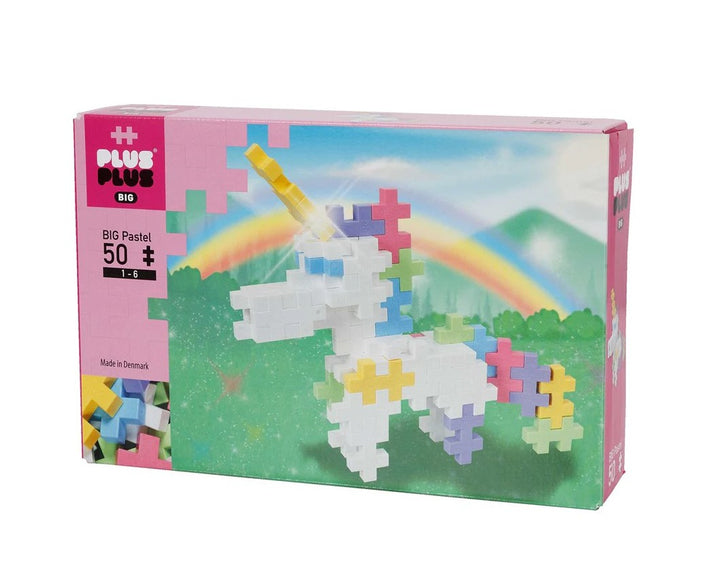 Plus-Plus BIG - Pastel Unicorn 50pc Set