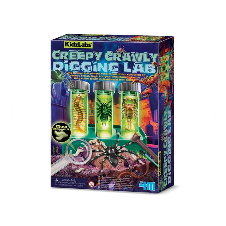 4M - KidzLabs - Creepy Crawly Digging Lab