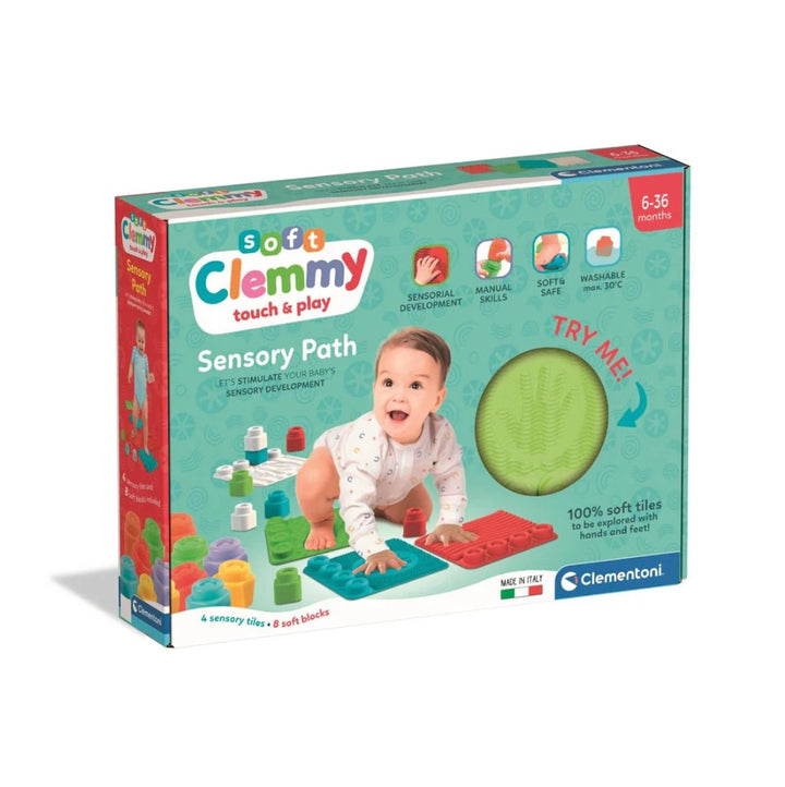 Clementoni - Clemmy Sensory Path - Soft Tiles Set