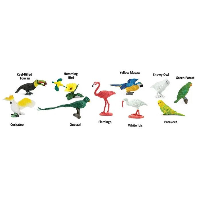 Safari - Exotic Birds Toob