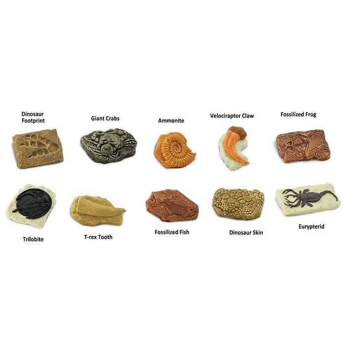 Safari - Ancient Fossils Toobs