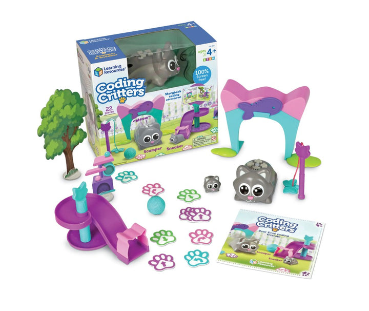 Learning Resources - Coding Critters - Scamper & Sneaker