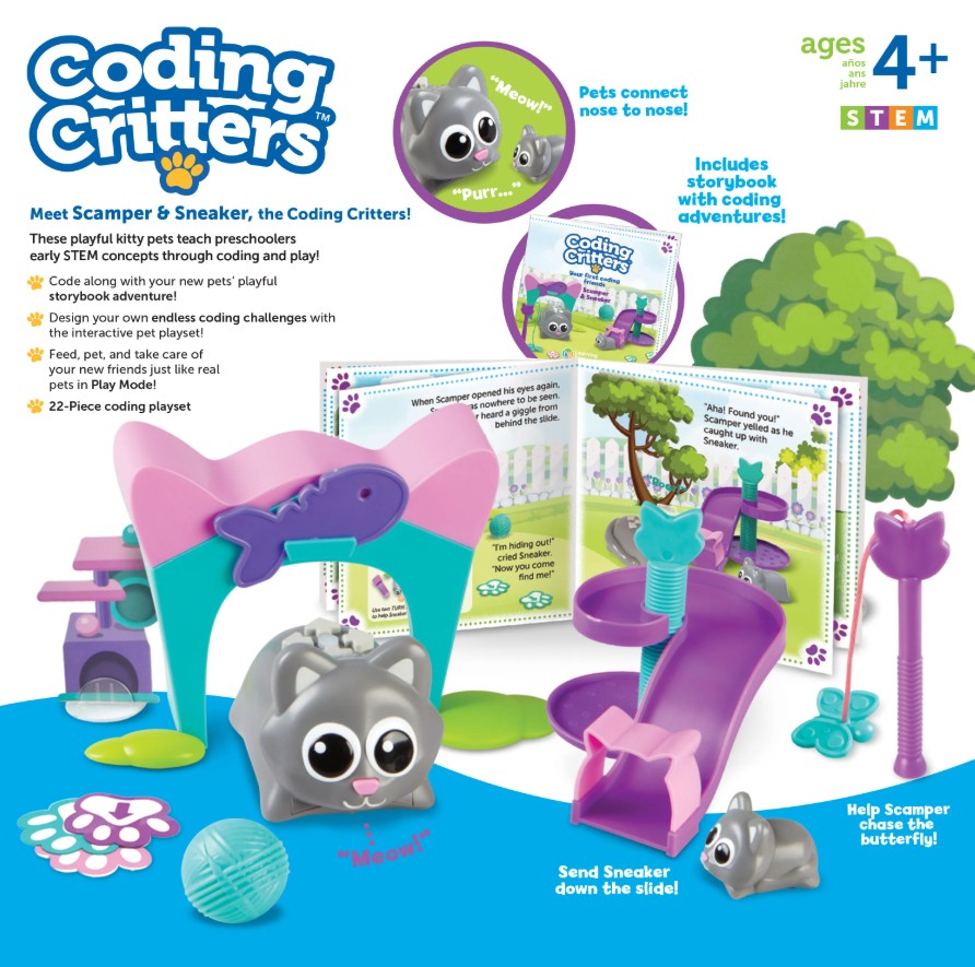 Learning Resources - Coding Critters - Scamper & Sneaker