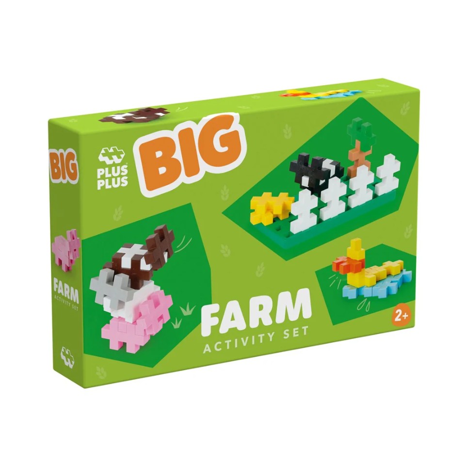 Plus-Plus BIG - Farm Activity Set (40pc)