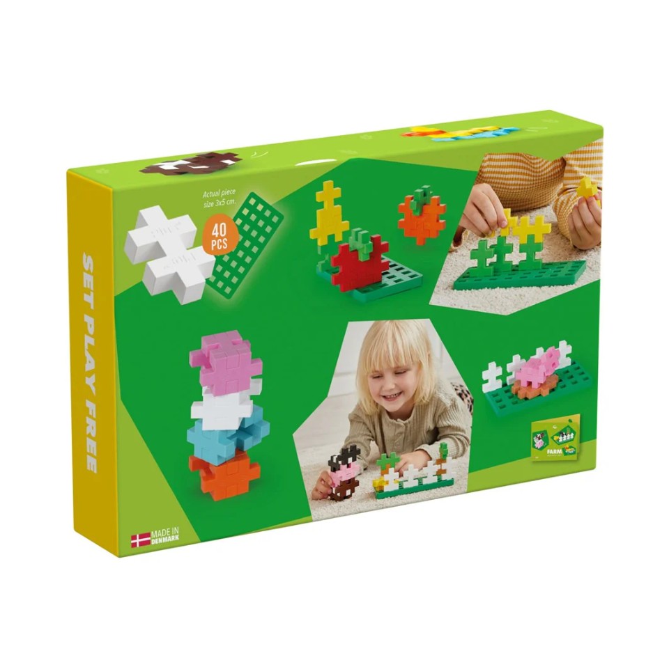 Plus-Plus BIG - Farm Activity Set (40pc)